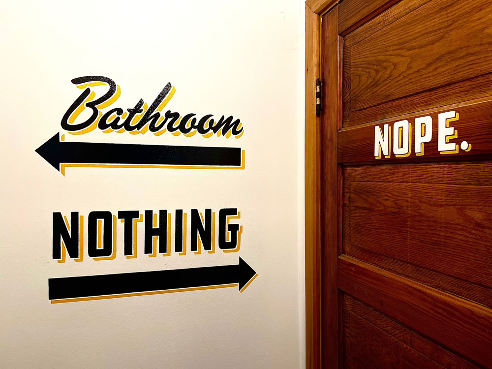 Bathroom Signs